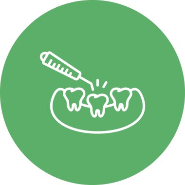 Diş Ölçeklendirme Dengeli Profesyonel Düz Sanat Düzeni