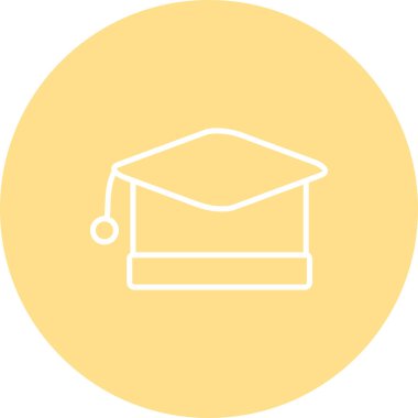 Mezuniyet Kap simgesi, eğitim sembolü