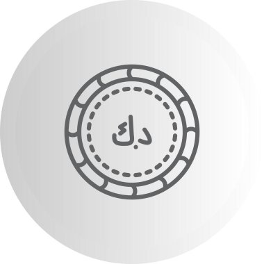 Kuveyt Dinar para ikonu, ulusal para birimi