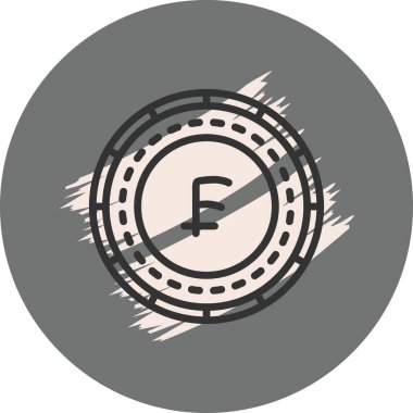 Gabon Madeni Para Minimum Gelişmiş Marka Tasarımı Varlığı