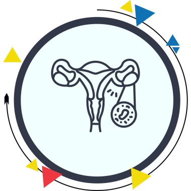 Yumurtalık Kisti Premium Dengeli Ürün Tasarımı Nesnesi