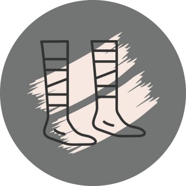 Gaiter Eşsiz Yenilikçi Dijital Grafik Sembolü