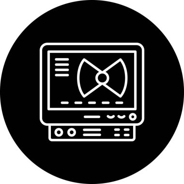 Ses web simgesi vektör illüstrasyonu