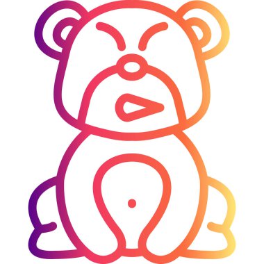 Yüzünü ekşiten Ayı Dengeli Profesyonel Düz Sanat Düzeni