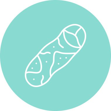 Spring Rolls Premium Çağdaş Düz Vektör Özelliği