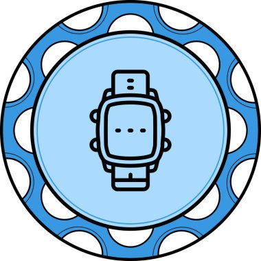 Akıllı Saat Daha Yaratıcı Modern Düz Vektör Tasarımı