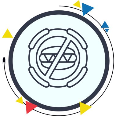 Gıda Zarif Çağdaş Dijital Grafik Özelliği Yok