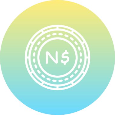 Kiribati Sikkesi Parlak Modern Yaratıcı Sanat Düzenlemesi