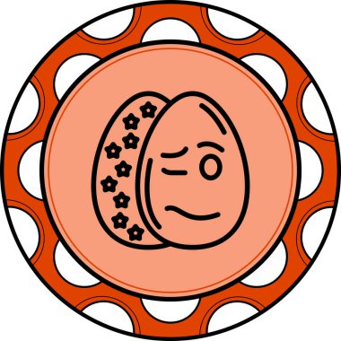 Paskalya Sersemletici Yumurta Belirgin Asgari Markalaştırma Vektörü Varlığı