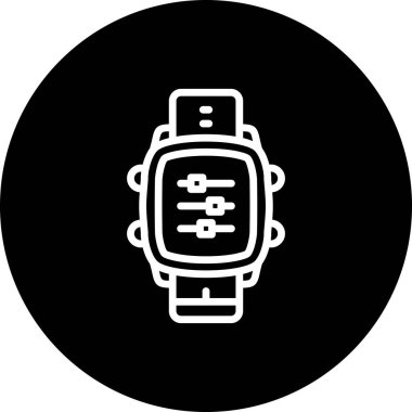 Akıllı Saat Gelişmiş İşlevsel Web Arayüzü Sembolünü Denetliyor