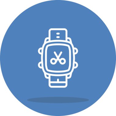 Akıllı Saat Makas Modern Dijital Sanat Özelliği