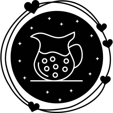 Sürahi Tarzı Temiz Ürün Tasarımı Nesnesi