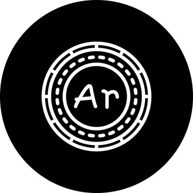 Madagaskar Madeni Parası Profesyonel Temiz Kullanıcı Arayüzü Elemanı