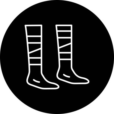 60 santimlik uzun çizgili çoraplar.