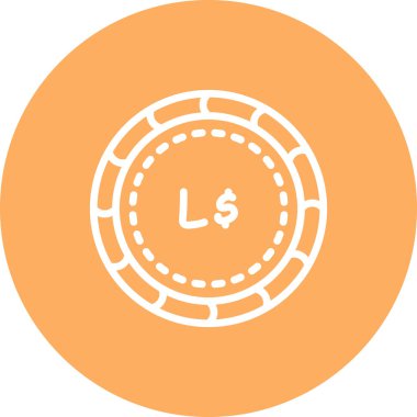 Liberya para simgesi, ulusal para birimi