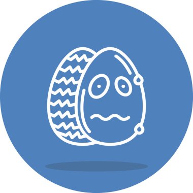 Paskalya Siniri Yumurtası Profesyonel Temiz Grafik Özelliği