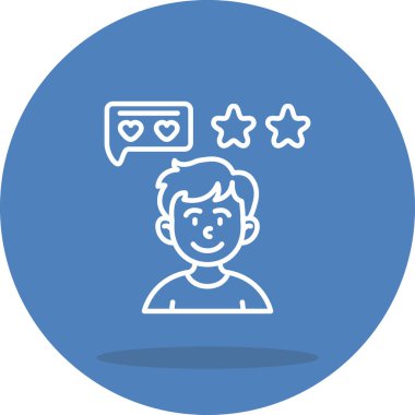 yorum web simge vektör çizim