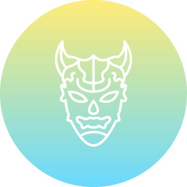 Antik Maske Dinamik Yenilikçi Web Tasarım Elemanı