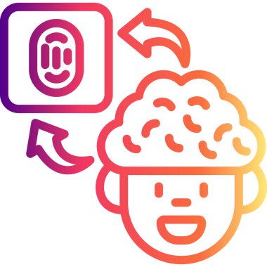 Beyin Parmak İzi Profesyonel Temizlik Arayüzü Grafik Özelliği