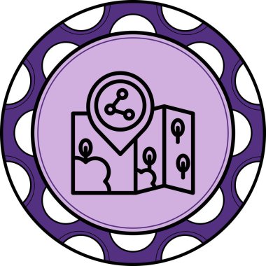 Konum Paylaşımlı Gelişmiş Yaratıcı Arayüz Grafik ŞekliName