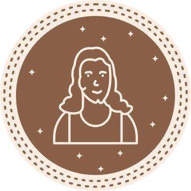 Gülümseyen adamın basit çizimi