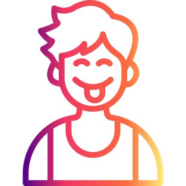 Tatlı Çocuk Yüksek Çözünürlüklü Sanat Sembolü