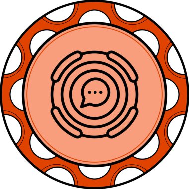 Sohbet Profesyonel Yenilikçi Düz Tasarım Düzeni