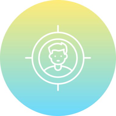 Hedef Personel Belirli Profesyonel Yaratıcı Grafik Elementi