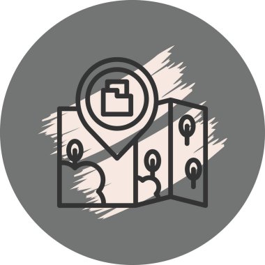 Location Folder Unique Innovative Digital Graphic Symbol