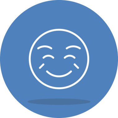 Joy simgesi basit düz çizim