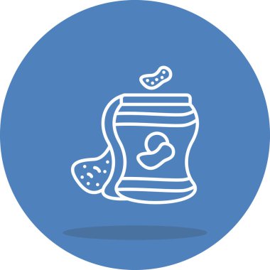 Chips Minimal High Resolution Vector Layout