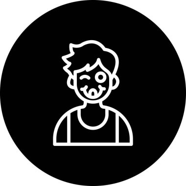 Lezzetli Çocuk Yüksek Kaliteli Modern Vektör Elementi