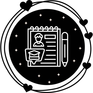 Akademik Transcript Zarif Çağdaş Dijital Grafik Özelliği