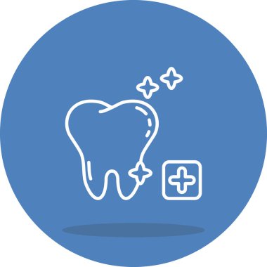 Oral Sağlık Dengeli Profesyonel Düz Sanat Düzeni