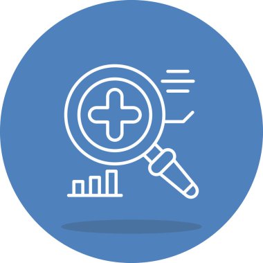 araştırma web simgesi vektör illüstrasyonu