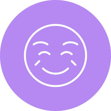 Joy simgesi basit düz çizim