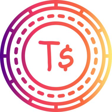 Tonga Para Yaratıcı Modern Düz Vektör Tasarımı