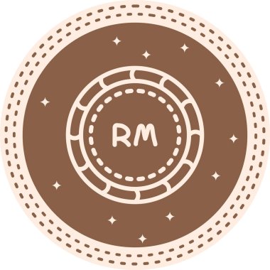 Malezya Halkası Zarif Modern Sanat Düzenlemesi