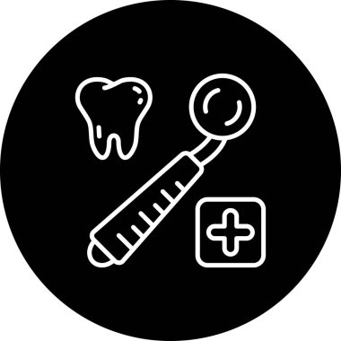 Diş Aynası Ayna Ayırıcı Fonksiyonel İşlevsel Grafiksel Elementi