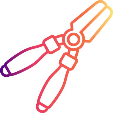 Kerpeten simgesi, vektör illüstrasyonu basit tasarım