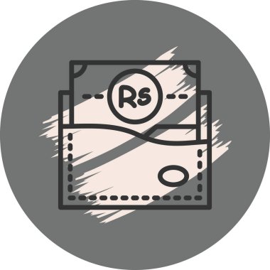 Pakistan Cüzdanı Modern Soyut Yaratıcı Tasarım Varlığı