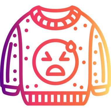 Üzücü Rahatlamış Eşsiz Yenilikçi Dijital Grafik Sembolü