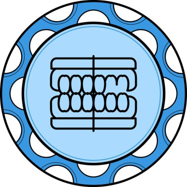 Diş hizalamalarını ve diş tellerini gösteren grafik