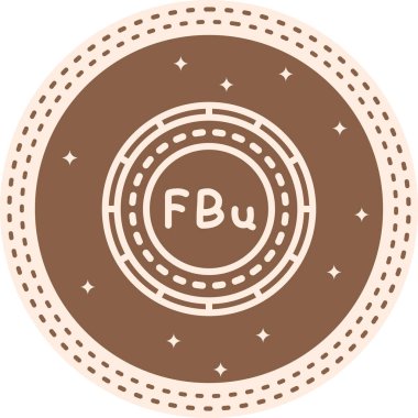 Burundi Madeni Para Zarif Rafine Ürün Tasarım Varlığı