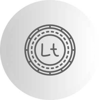 Litvanya Sikkesi Modern Dijital Sanat Özelliği