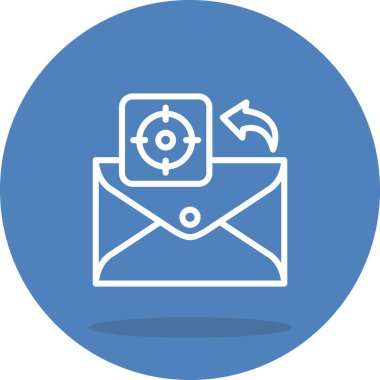 E- posta Hedefi Modern Soyut Yaratıcı Tasarım Varlığı