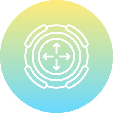 Tarz İşlevsel Web Arayüzü Elemanını Taşı