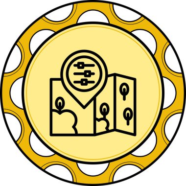 Konum Zarif Modern Yaratıcı Sanat Sembolünü Denetliyor