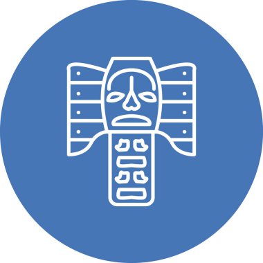 Totem Yaratıcı Yüksek Çözünürlüklü Grafik Elementi