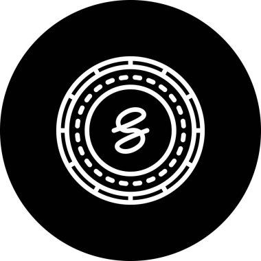 Özbekistan Bozuk Para Biçimli Yaratıcı Tasarım Elemanı